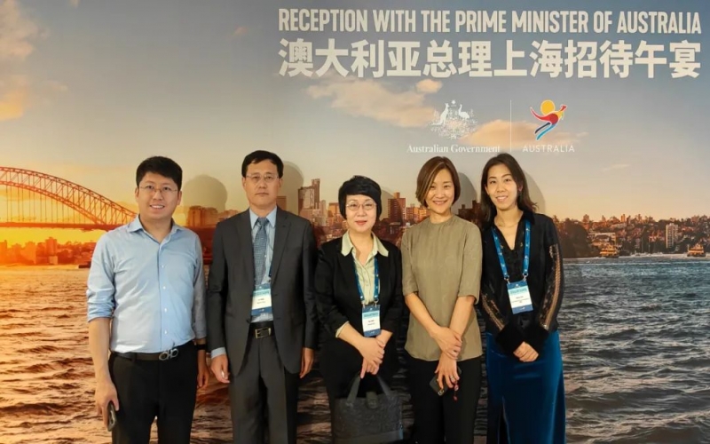 張穎總經(jīng)理在進博會期間出席多場商務(wù)活動