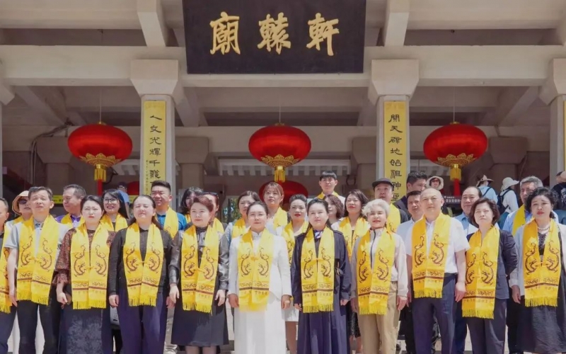 全聯(lián)女企業(yè)家商會走進黃帝陵溯源尋根、凝心鑄魂